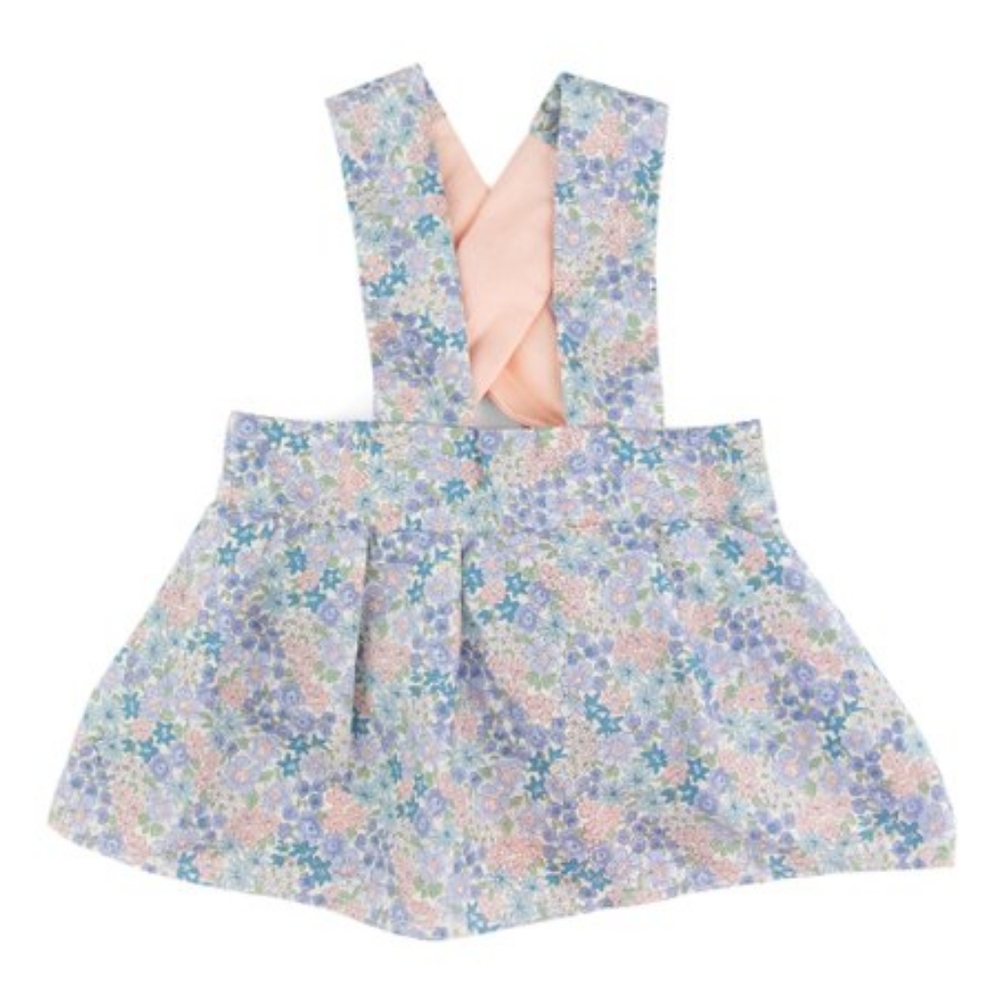 NWT Pastel Blue Floral & Peach Charlotte Jumper